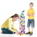 WEofferwhatYOUwant Marble Run Coaster Toy Challenge Construction Set for Children. Twin Track Tower for Family and Friends. 122 Assembled Pieces B01FA1I1FY